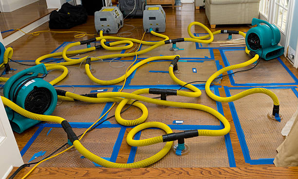 Professional Flood Damage Restoration technician working in Marble Hill, GA